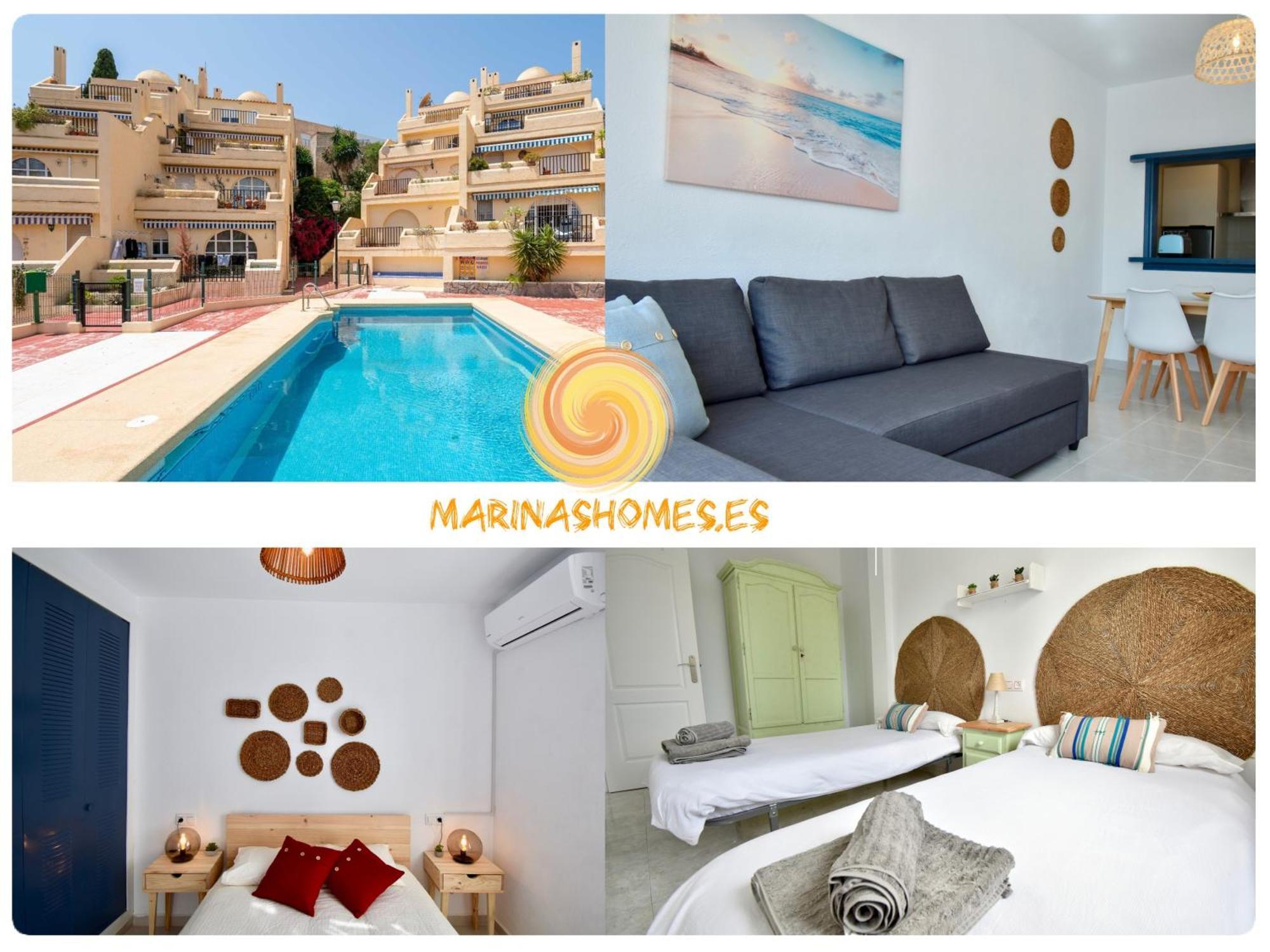 Canada Marinas - Tu Atico En Mojacar Playa! Eksteriør billede